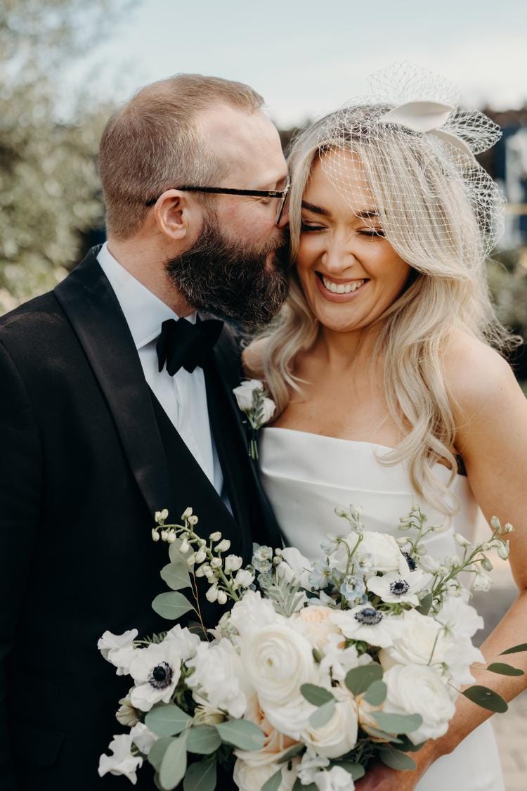 Ivory Felt Leaf Bridal Fascinator, Short Birdcage Veil