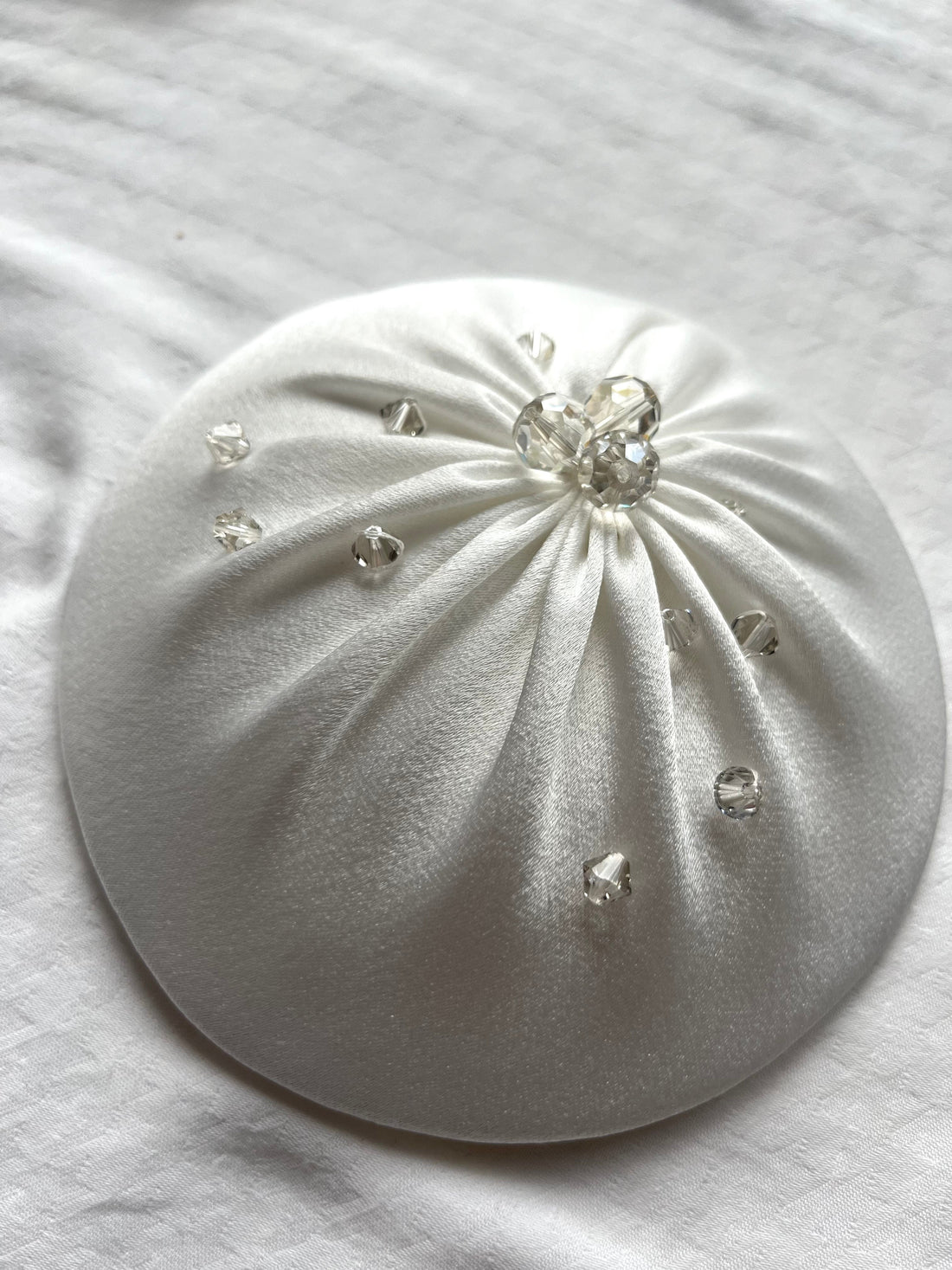 Your Fabric, Your Hat: A Bespoke Wedding Creation