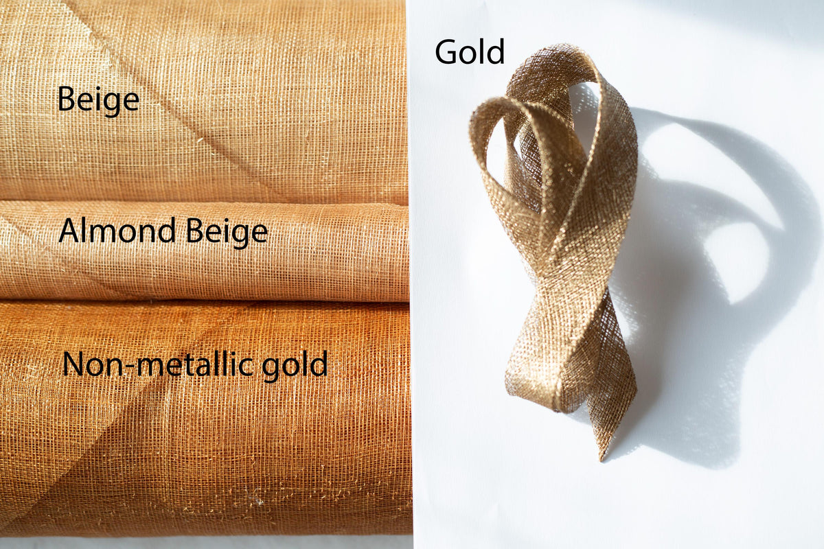 Gold Women Fascinator: Minimalist Bow Headpiece on Headband